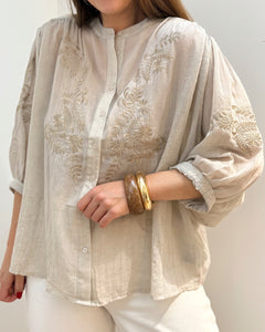 BLOUSE FLORIANE BEIGE