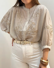 Charger l&#39;image dans la galerie, BLOUSE FLORIANE BEIGE