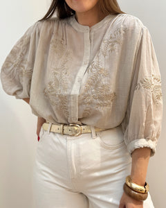 BLOUSE FLORIANE BEIGE