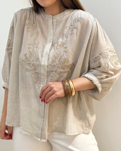 BLOUSE FLORIANE BEIGE