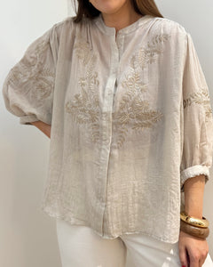BLOUSE FLORIANE BEIGE