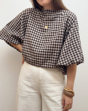 Charger l'image dans la galerie, BLOUSE CONSTANCE MARRON