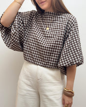 Charger l'image dans la galerie, BLOUSE CONSTANCE MARRON
