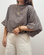 Charger l'image dans la galerie, BLOUSE CONSTANCE MARRON