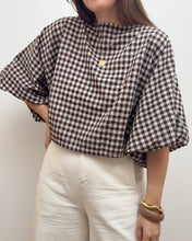 Charger l'image dans la galerie, BLOUSE CONSTANCE MARRON