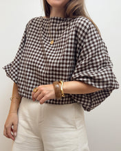 Charger l'image dans la galerie, BLOUSE CONSTANCE MARRON