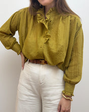 Charger l'image dans la galerie, CHEMISE DOUNIA VERT OLIVE