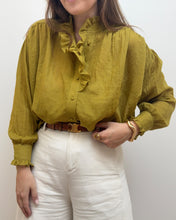 Charger l'image dans la galerie, CHEMISE DOUNIA VERT OLIVE