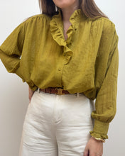 Charger l'image dans la galerie, CHEMISE DOUNIA VERT OLIVE