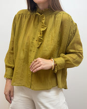 Charger l'image dans la galerie, CHEMISE DOUNIA VERT OLIVE