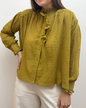 Charger l'image dans la galerie, CHEMISE DOUNIA VERT OLIVE