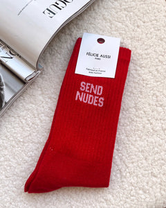 CHAUSSETTE "Send nudes'